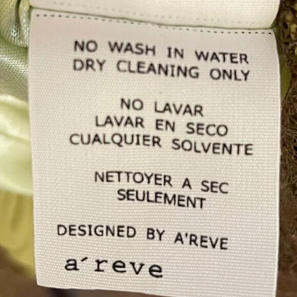 A'reve Womens Skirt Size M Fairycore Lace Sheer Smock Western Goblincore girly - Picture 7 of 7